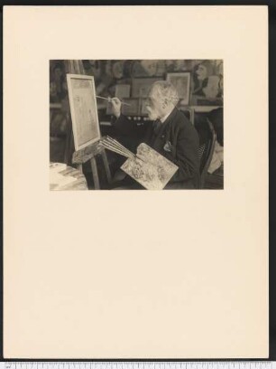 Porträtaufnahme James Ensor