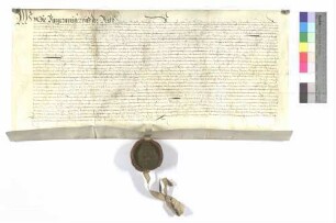 Bürgermeister und Rat der Stadt Gmünd verkaufen an Guardian und Konvent des St. Franziskaner-Klosters zu Gmünd 45 Gulden jährlichen Zins um 1000 Gulden.