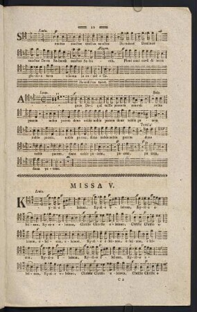 11-15, Missa V.
