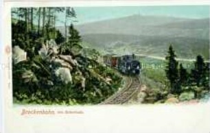 Ansicht der Brockenbahn am Eckerloch