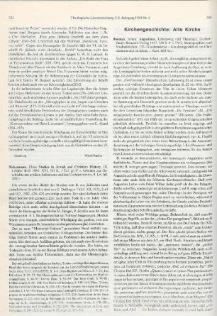 284-285 [Rezension] Bouman, Johan, Augustinus