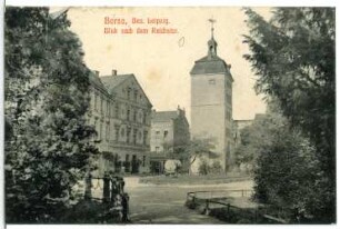 Borna. Blick nach dem Reichstor