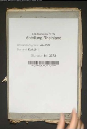 Krämer zu Bonn gegen das Hausieren der fremden Krämer