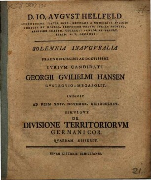 Programma de divisione territoriorum Germanicorum