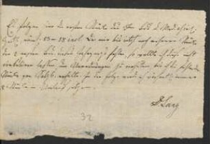 Brief von Johann Heinrich Lang an Regensburgische Botanische Gesellschaft