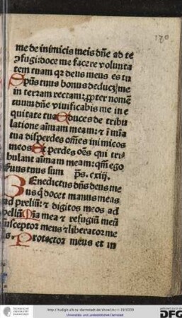 Psalmus cxiiii (!).
