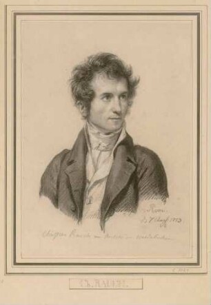 Bildnis Rauch, Christian Daniel (1777-1857), Bildhauer