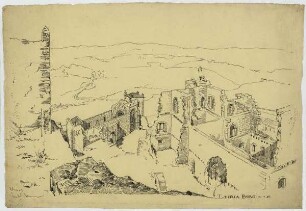 Burgruine zu Leiria, Gesamtanlage