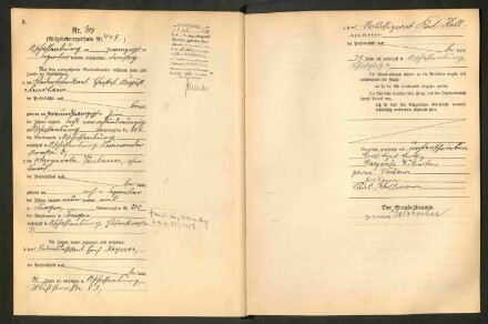 Standesamtsbuch der Stadt Aschaffenburg: Eheschließungen 252/1930 - 130/1931