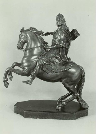 Reiterstatuette des Königs Ludwig XIV.