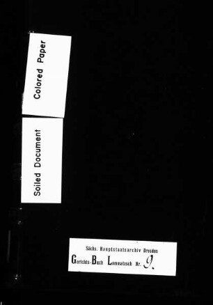 Gerichtshandelsbuch von Birmenitz