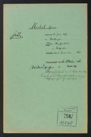 Michel, Elmar * 16.6.1897