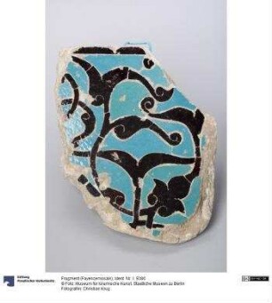 Fragment (Fayencemosaik)