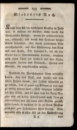 Siebentes Buch