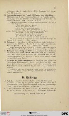 B. Bildliches (Nr. 156-167)