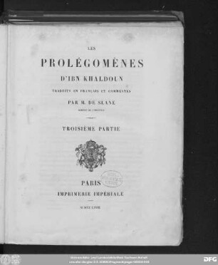 Pt. 3: Troisième Partie