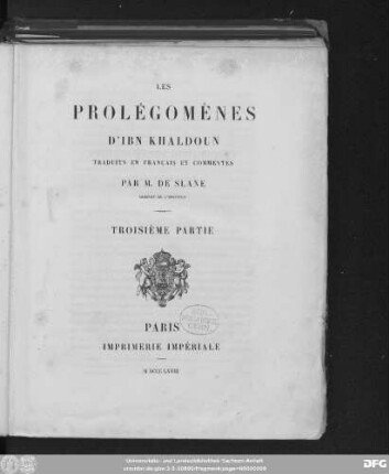 Pt. 3: Troisième Partie