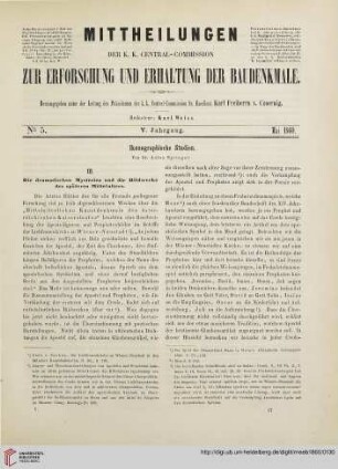 Nr. 5 (Mai 1860)