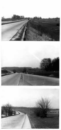 Trassierung bei Aichen 1937