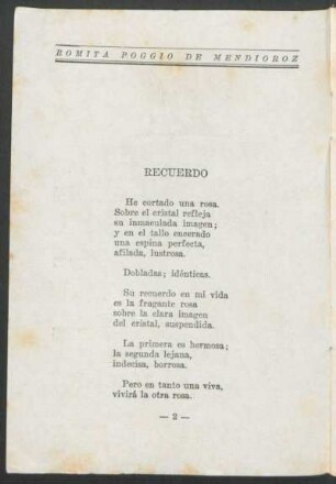 Recuerdo