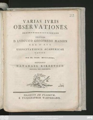 Varias Ivris Observationes