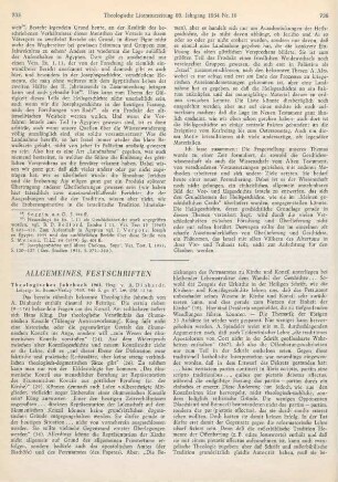 735-737 [Rezension] Theologisches Jahrbuch ; 1963