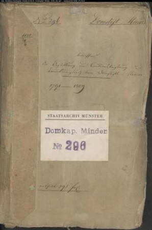 Rentmeister beim Domstift