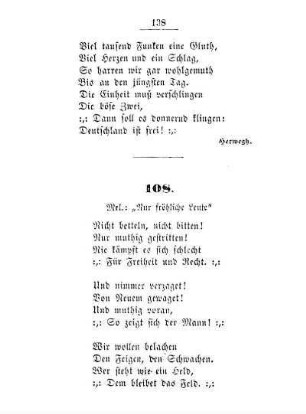 108. Mel.: "Nur fröhliche Leute"