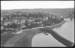 Meißen. Niederfähre und Winterhafen