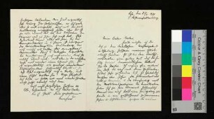 Briefe und Postkarten