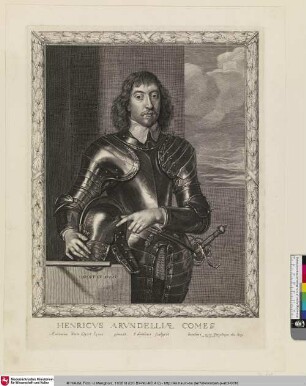 HENRICVS ARVNDELLIAE COMES [Henry Frederick Howard of Arundel (1608-1652)]