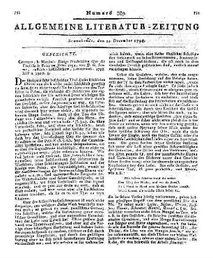 Seume, J. G.: Einige Nachrichten über die Vorfälle in Polen im Jahre 1794. Leipzig: Martini 1796