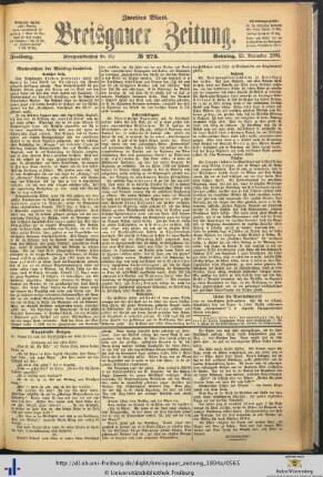 25.11.1894 (Zweites Blatt)