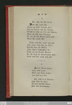 6. [Laß die Dornen stechen]