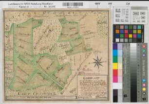 Methler (Kamen), Teilung der Methler Mark, Plan der Westicker Hude oder Waldemei