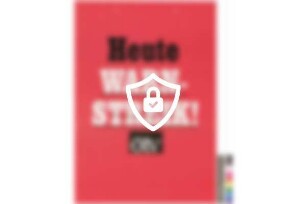 Heute Warnstreik!
