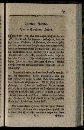 Viertes Kapitel. Von geschwollenen Hoden.