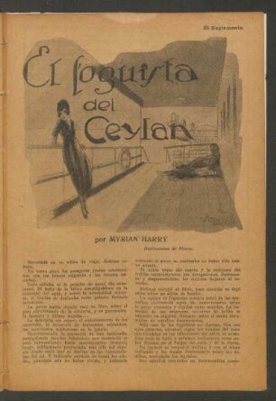 El foguista del Ceylan : Ilustraciones de Blanco.