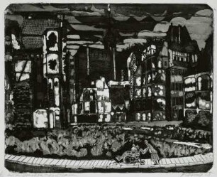 Blick auf Dresden-Neustadt