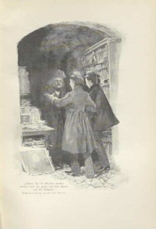 "Geben Sie die Bücher wieder heraus oder ich gehe von hier direct auf die Polizei."