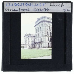 Ludwigslust, Schloss : Parkseite