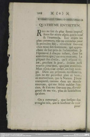 Quatrieme Entretien