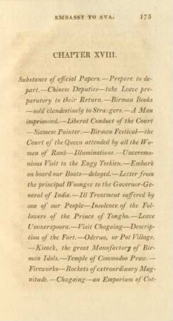 Chapter XVIII. Substance of official papers. - ...
