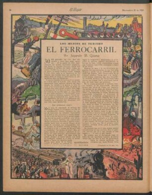 Los medios de turismo - El ferrocarril