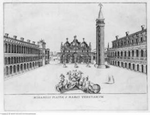 Palazzi diversi nel'alma città di Roma, et altre, Taf. 43: Venedig, Piazzetta di S. Marco