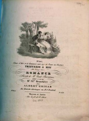 Tristesse à moi : romance = (Mir Trauer nur)
