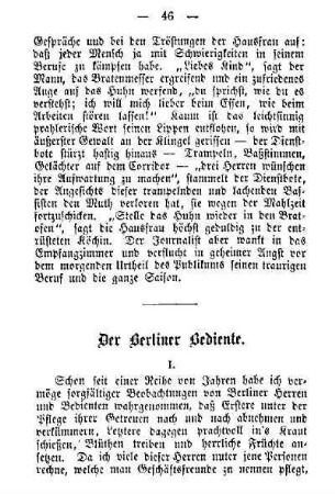 Der Berliner Bediente