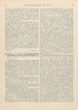 207-210 [Rezension] Bornemann, Fr. Wilh. B., In investiganda monachatus origine quibus de causis ratio habenda sit Origenis