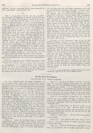 893-900 Zur Revision des Psalters