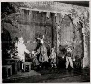 München, Marionettenbühne, Bremer Stadtmusikanten